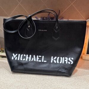 Michael Kors Black Tote Bag